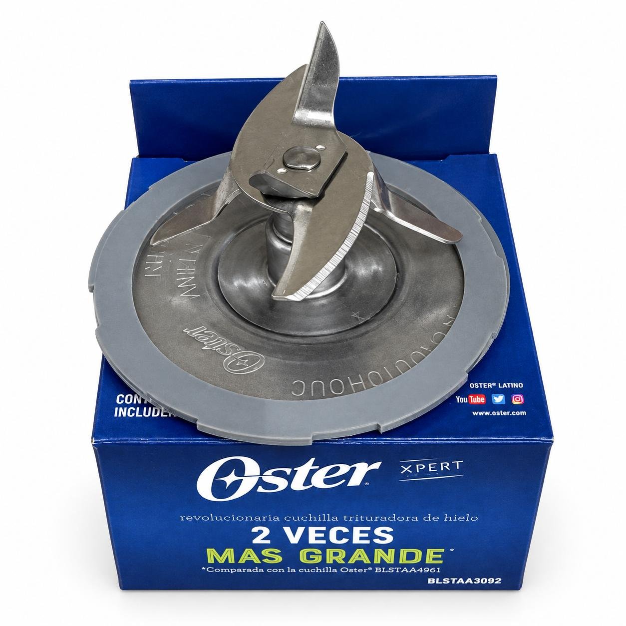 Cuchilla (Aspa) Trituradora de Hielo Original Oster Xpert - Modelo BLSTAA3092